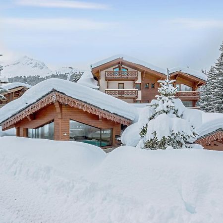 Hotel Les Sherpas Courchevel Bagian luar foto