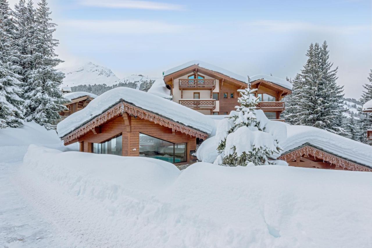 Hotel Les Sherpas Courchevel Bagian luar foto