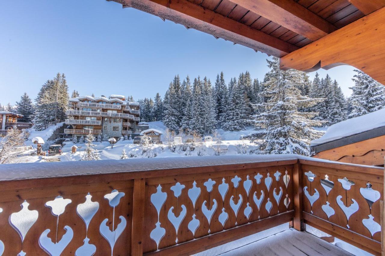 Hotel Les Sherpas Courchevel Bagian luar foto