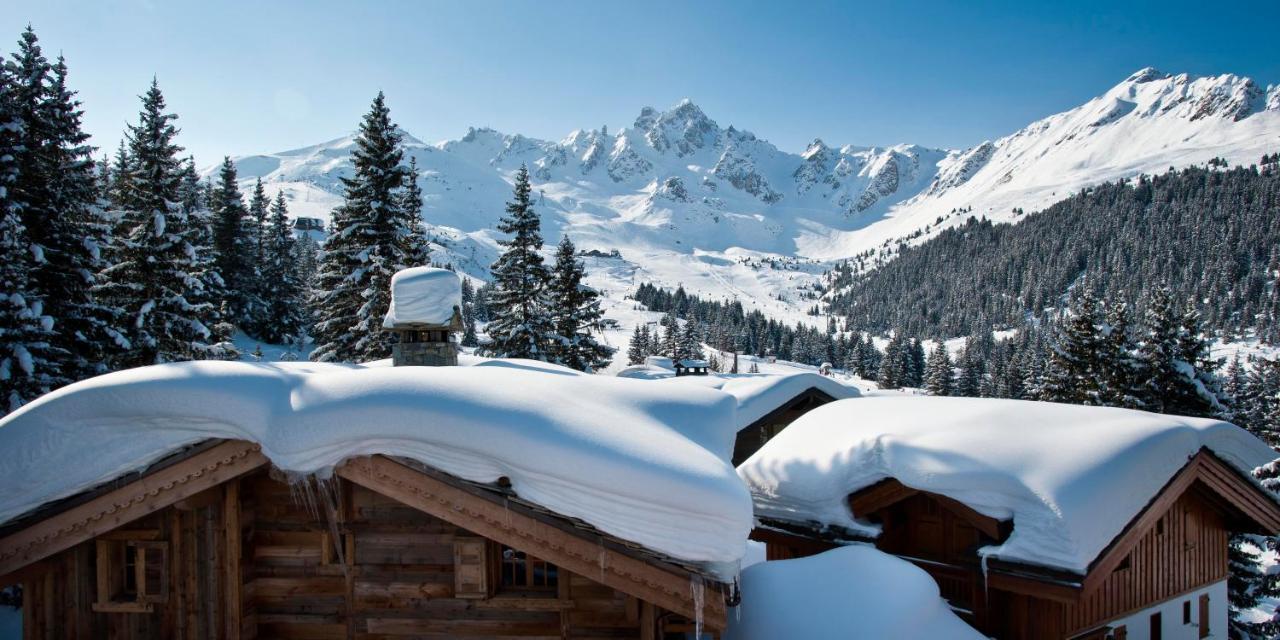 Hotel Les Sherpas Courchevel Bagian luar foto