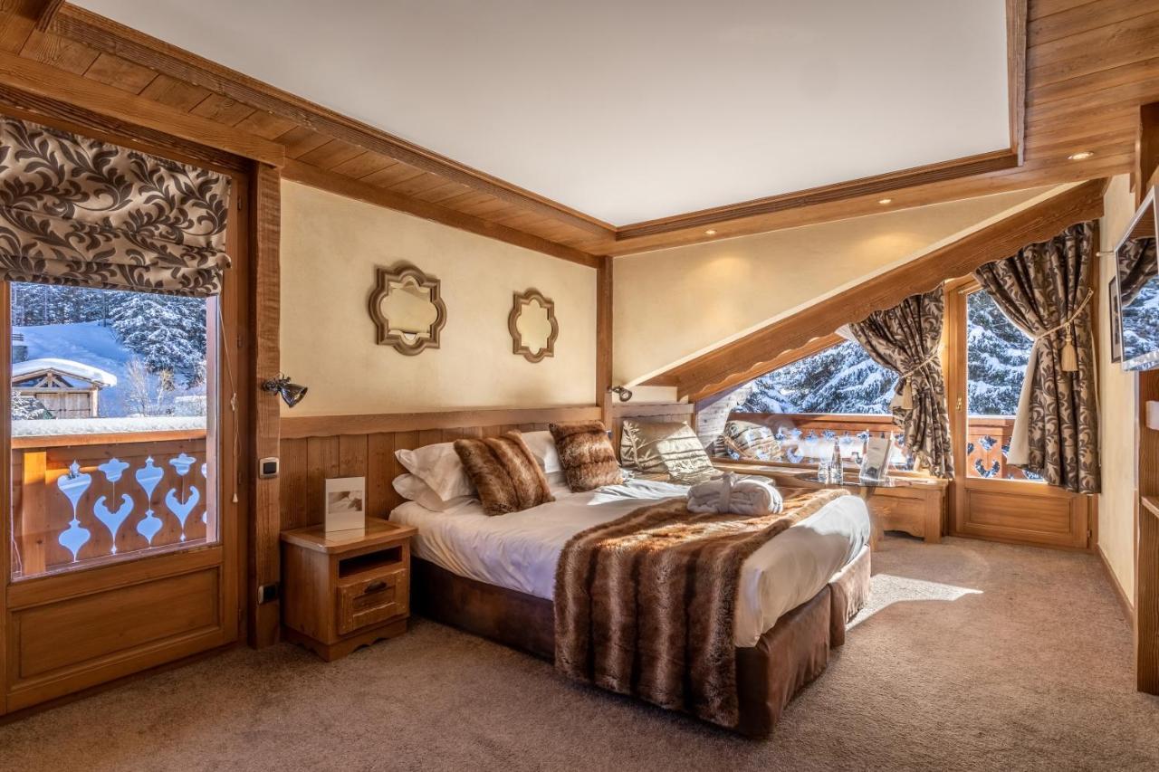 Hotel Les Sherpas Courchevel Bagian luar foto