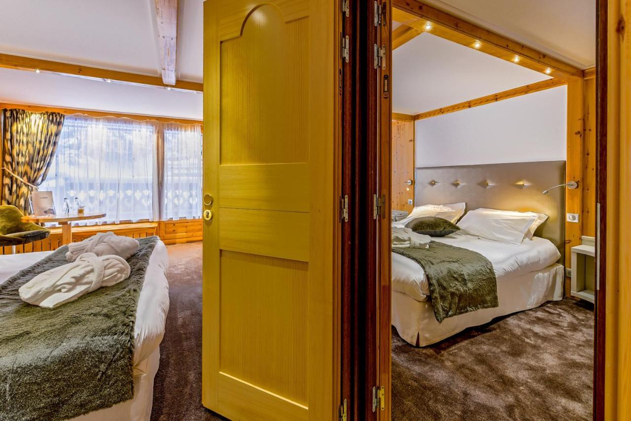 Hotel Les Sherpas Courchevel Bagian luar foto